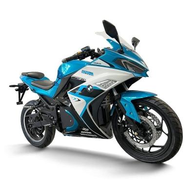 China Lake Horse Electric-motorcycle 17 inch 3000W Motor Specification with Digital Gauge for sale