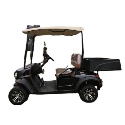 China 1-2 Seats DOT Electric Golf Carts with DOT Certification and Front LED Headlight for sale