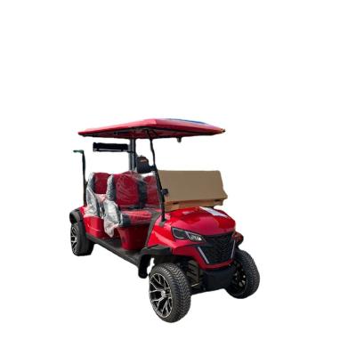 China Street Legal Golf Carts with Front LED Headlight and 150-200mm Minimum Grand Clearance for sale