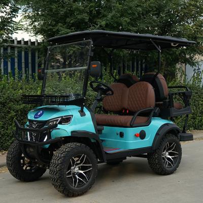 China 20-25° Grade Ability Electric Golf Cart with Front LED Headlight Discount Offer for sale