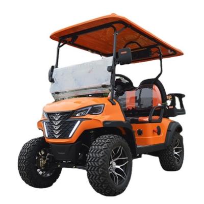 China 2400mm Wheelbase Best DOT Electric Cart Golf DOT Modern Golf Cart Eec 2 Seater Go Kart for sale