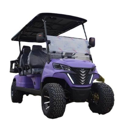 China 120Ah Lithium Battery Recommend Offroad Golf Cart with 10 inch Aluminum Alloy Wheels for sale