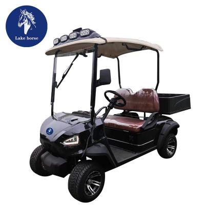 China 2-Seat Lake Horse Electric Golf Carts with 4-Wheel Drive and Long Range Lithium Battery for sale