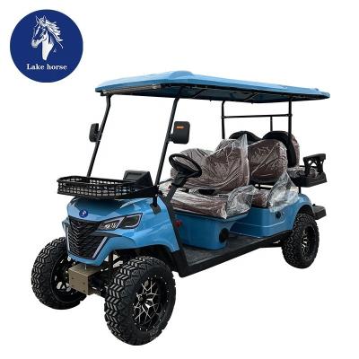 China 48V/72V Lithium Battery 6-Seater Golf Cart with Minimum Grand Clearance of 150-200mm for sale