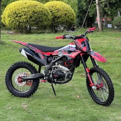 China 2170x850x1320mm CRF Style 250cc Enduro Motocross Air Cooled Dirt Bike for Adults for sale