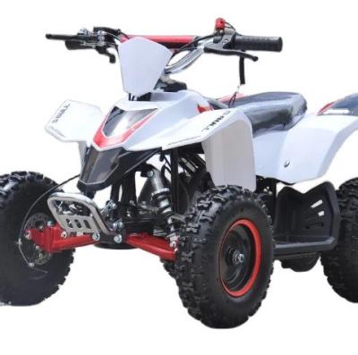 China Front and Rear Disc Brake 49cc 4-Wheel Hand-Pull Plastic Mini ATV for Kids' Playtime for sale