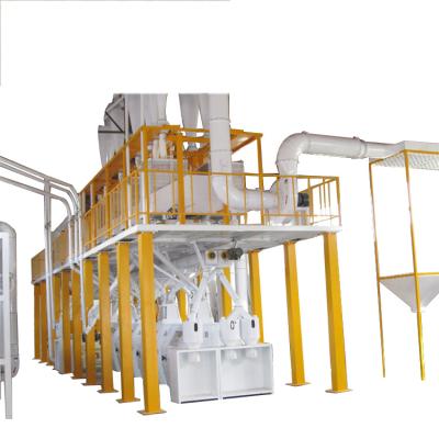 China 100t/24H-500t/24H wheat flour milling plant for sale