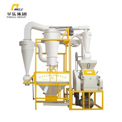 China PINGLE 100 Flour Mill Factory 9-15 T/24h for sale