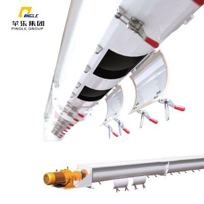 China New Design Wheat Flour Heat Resistant Screw Conveyor for sale