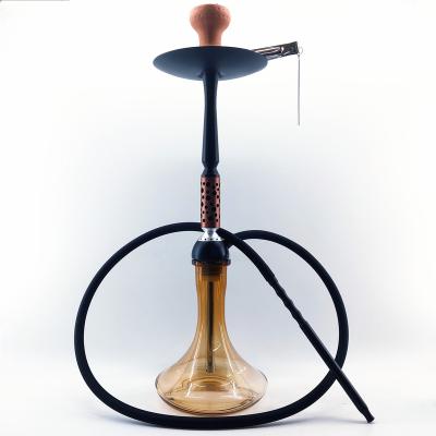 China Handmade European amber brown air smoke factory shisha hookah usa color nclay accessories allies sheesha hokka fashion design chich for sale