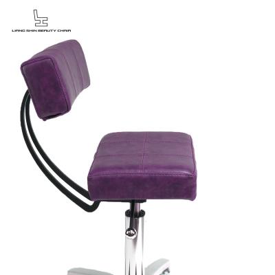 China Height Adjustable // Rotatable / Wheel Can Anti Hair Jam Hot Sale Adjustable Stool Rolling Chairs For Salon for sale