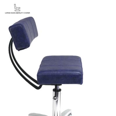 China Height adjustable/rotatable/wheel can anti hair jam stool chair salon hairdresser beauty equipment high quality manicure stool chair for sale