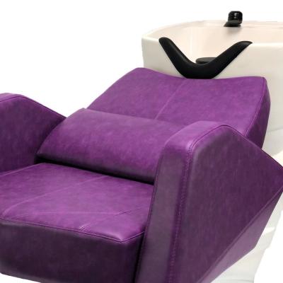 China High Quality Exquisite Sink Base Shampoo Hair Washing Chair Shampoo Bed Beauty Salon Equipment Salon Hair Washing Chair for sale