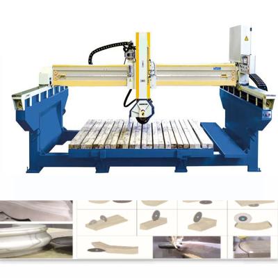 China Durable Metal Marble Glass Stone Granite CNC Bridge Saw Cutting Machine For Stone for sale