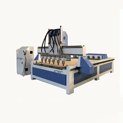 China Engraving CNC Router 4 Axis CNC Milling Machine With Multi And Rotary Axis for sale