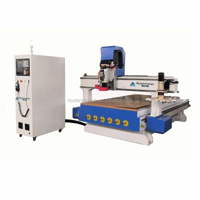 China 4x8ft 1325 Working Table ATC Woodworking CNC Disc Router For Wood Door Furniture for sale