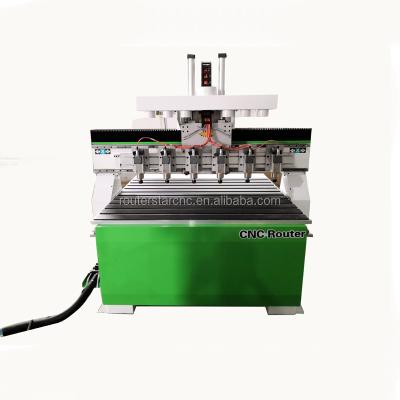 China High Precision Ball Screw Wood CNC Engraving Duplicator Router Machine With 6 Axis for sale