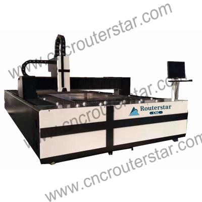 China Laser CUT Fiber Laser Cutting Machine 1530 For Metal With 1000w Rycus Power Supply for sale