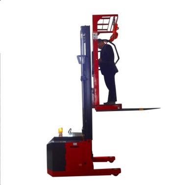 China 2200LB Full Electric Warehouse Equipment Order Picking Forklift for sale