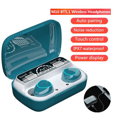 China In-Ear TWS Earbuds BT5.0 Wireless Earphone 9D Stereo Sports Waterproof Earbuds Headsets With Microphone Charging Box for sale