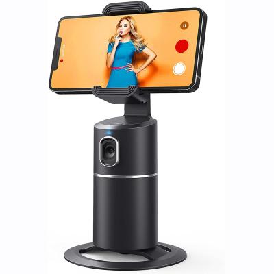 China 360 Rotation Smart Adjustable Phone Holder Automatic Selfie Face Tracking Smart Shooting Mounts for youtube live streaming for sale