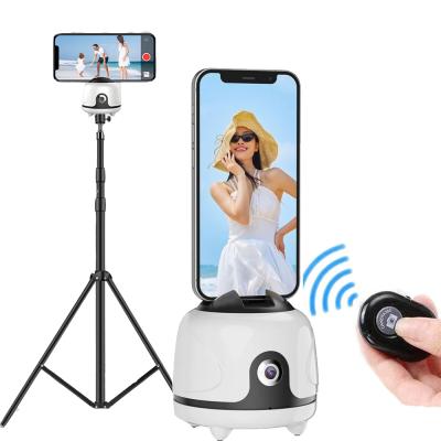 China 360 Adjustable Auto Smart Shooting Selfie Stick AI Face /Object Tracking Follow Automatic AI-Composing Face Object Tracking Robot Camera for sale