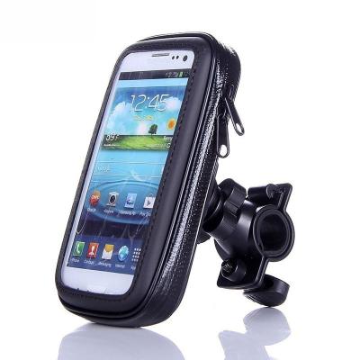 China Waterproof 360 Degree Bike Phone Case Bag Motorcycle Bicycle Adjustable Phone Holder For iPhone Xs Xr X Samsung Mobile Holder for sale