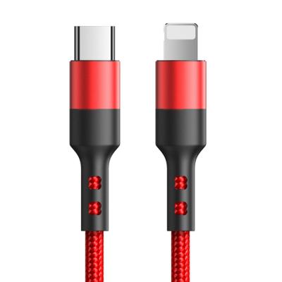 China 8pin Cable For iPhone USB C Cable For 13 11 Pro XS X 8 SE2 1m Data Charger Palladium 18W 20W USBC Wire Fast Charging Mobile Phone Cord for sale