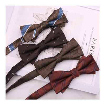 China Men Girl Boy Girl Velvet Kids Women Woolen Reusable Fashion Dobby Business Fashion Flexible Green Color Bow Tie Red Blue Black Accessories for sale