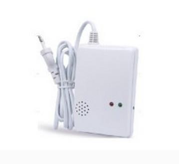 China Round Plug Stand-Alone Home Intelligent Natural Gas Detector For Home From Factory for sale