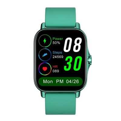 China China Green 1.70 inch Square Screen Waterproof Bluetooth Smart Bracelet For Men and Wonmen Fitness for sale