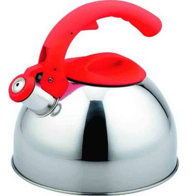 China 3.0 Liter Durable Nylon Handle Stainless Steel Whistling Kettle for sale