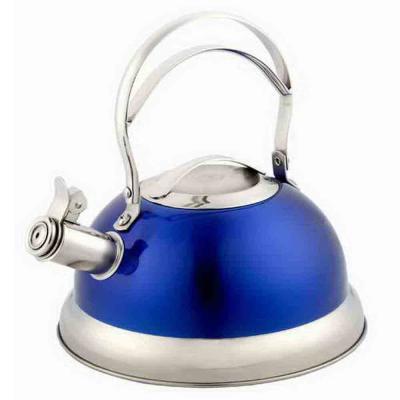 China 3.5 Liter Handle Stainless Steel Viable Whistling Tea Kettle (Teapot) for sale