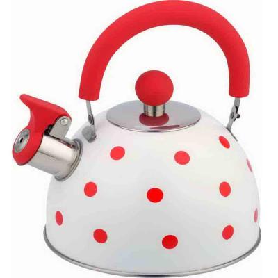 China 2.0/2.5/3.0 liter stainless steel sustainable whistling kettle (water kettle, cookware) for sale