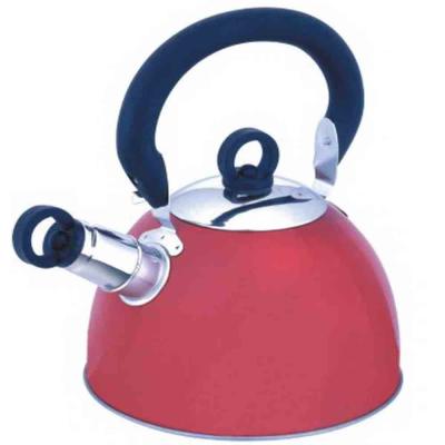 China 2.0/2.5/3.0 liter stainless steel viable whistling teapot (teapot, metal kettle) for sale