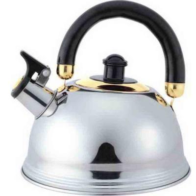 China Sustainable stainless steel (metal) whistling kettle (water kettle, teapot) for sale