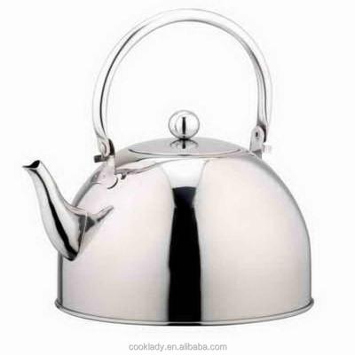 China 1.6 Liter Stainless Steel Sustainable Tea Kettle (Metal Water Kettle) for sale