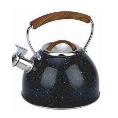 China Stainless Steel Color Paint Whistling Kettle Teapot Water Stocked Ketter for sale