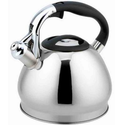 China 2017 New Item Sustainable Stainless Steel Induction Whistling Kettle for sale