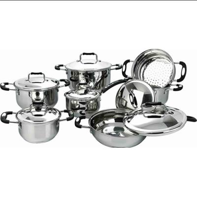 China Sustainable Stainless Steel Casserole With Metal Lid for sale