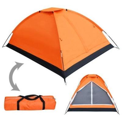 China Waterproof Wholesale Double-layer Camping Tent Outdoor Family Shade Camping Hexagonal Tent for sale