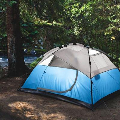 China Waterproof Wholesale Outdoor Ripstop Nylon Plaids Silicon Coated PU4000mm Waterproof 1-4Person Light Weight Backpacking Tent for sale