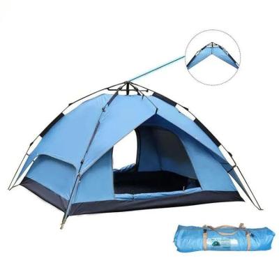 China Waterproof Wholesale OEM Light Weight Backpacking Tent Ripstop Nylon PU Coated 4 Season Waterproof Outdoor Glamping Hiking Camping Tent for sale