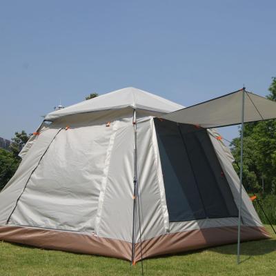 China Waterproof Customized Camping Tent Luxury Capacity Automatic Pop Up Waterproof  camping outdoor Tents for sale