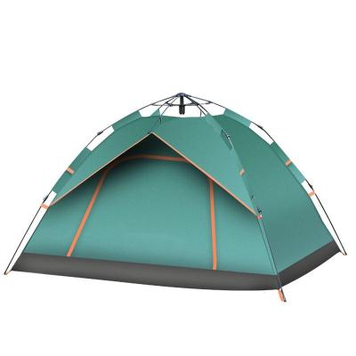 China Waterproof Wholesale Automatic Four-sided Tent oxford Waterproof Uv Resistant Park tent Automatic for Family Tent for sale