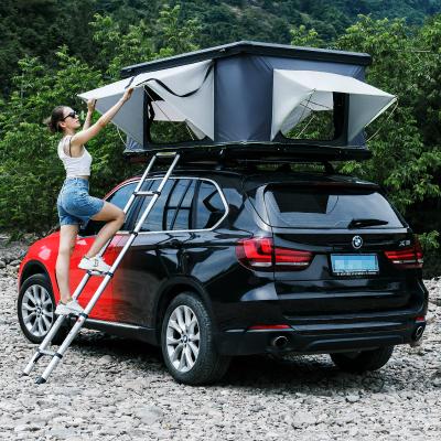 China Straight Bracing Type Aluminium Roof top Tent For roof tents for vehicles Hardshell Pop Up roof tents for sale