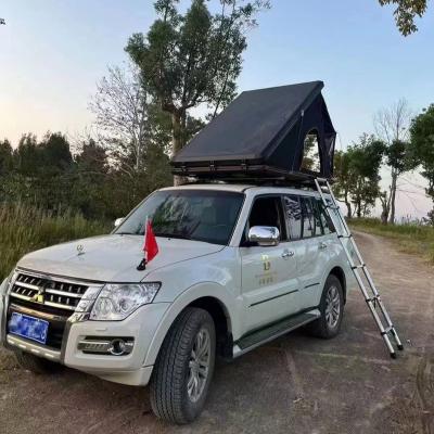 China Straight Bracing Type Factory custom Outdoor Camping Waterproof Car SUV  Roof Top Tent for sale