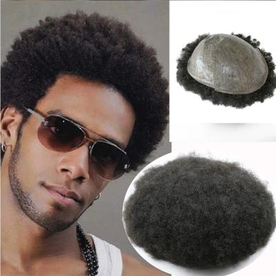 China High Quality Full Skin Afro Wave ZP LONGFOR Low Wave Afro Hairpiece Available Many Colors Real Hairpiece for sale