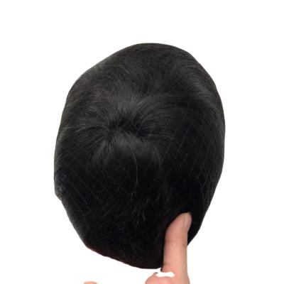 China 100% Breathable Q6 Mens Hair Replacement System Hair Indian Hair Lace Low Top Toupee for sale