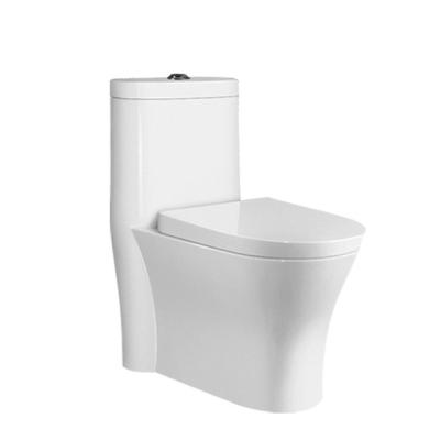 China Concealed Tank Toilet Design Home Or Hotel One Piece Bathroom Water Saving One Piece Toilet for sale